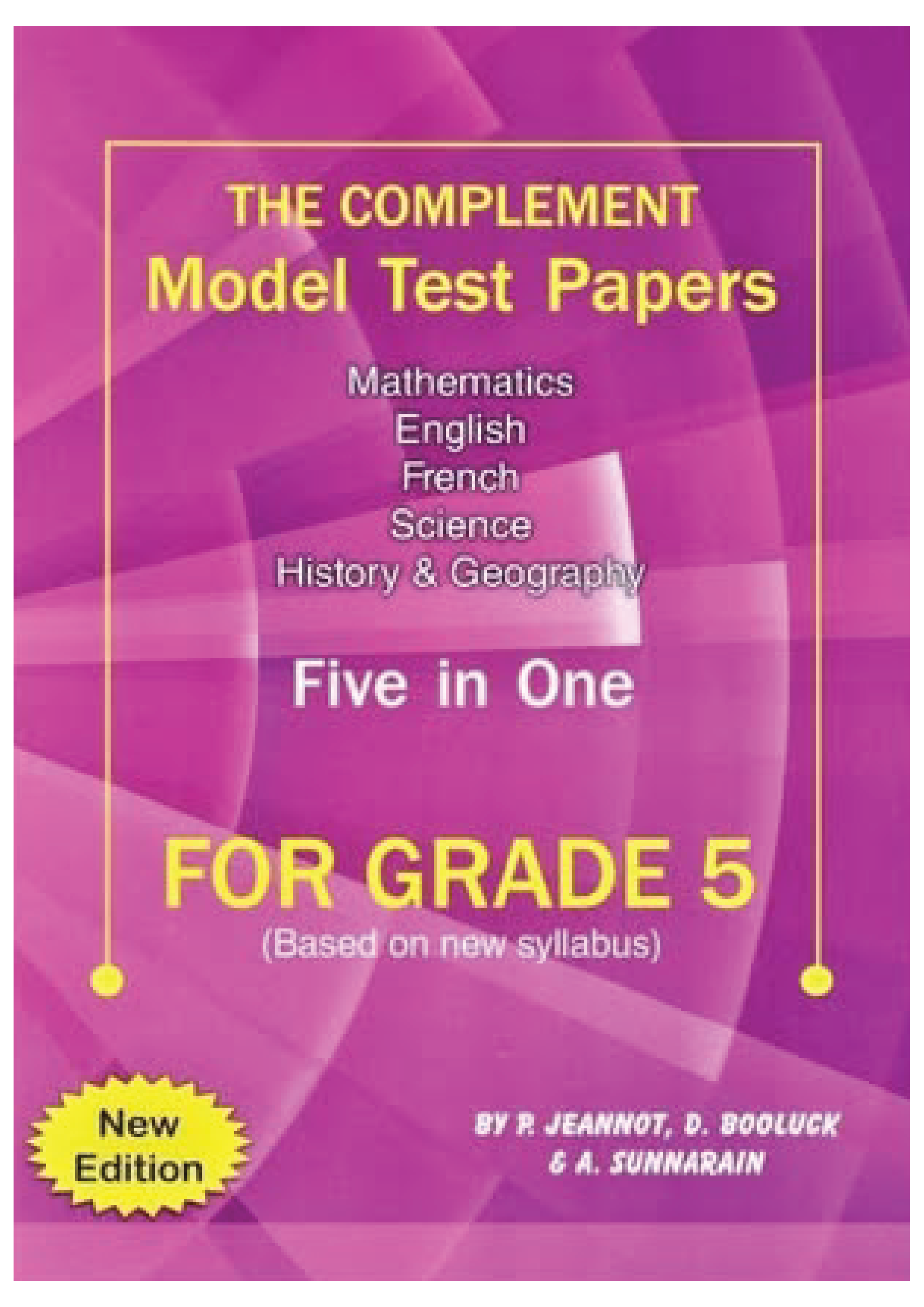 The Complement Model Test Papers - Grade 5